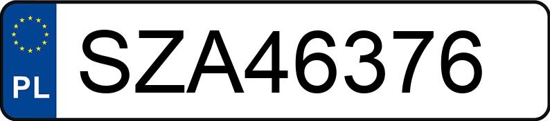 Numer rejestracyjny SZA 46376 posiada ROVER R 25 1.6 MR`00 E3 Celeste - SZA46376