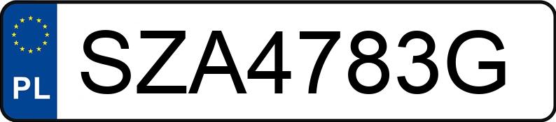 Numer rejestracyjny SZA 4783G posiada TOYOTA CELICA - SZA4783G Numer rejestracyjny SZA 4783G posiada TOYOTA CELICA - SZA4783G