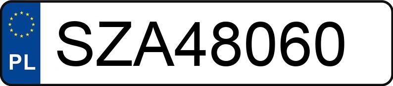 Numer rejestracyjny SZA 48060 posiada DACIA LODGY - SZA48060