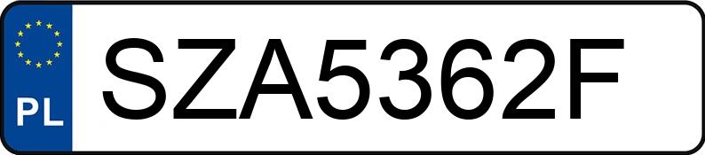 Numer rejestracyjny SZA 5362F posiada IVECO C65 - SZA5362F