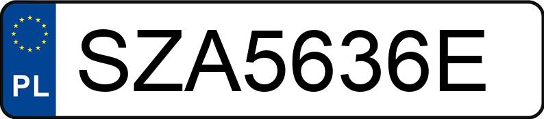 Numer rejestracyjny SZA 5636E posiada KIA SPORTAGE - SZA5636E