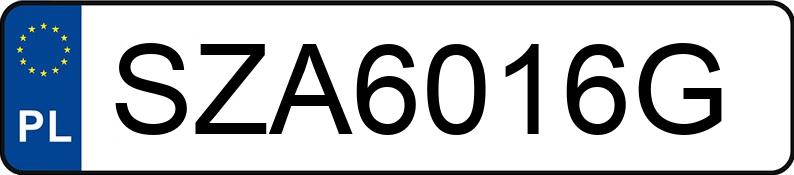 Numer rejestracyjny SZA 6016G posiada KIA OPTIMA - SZA6016G
