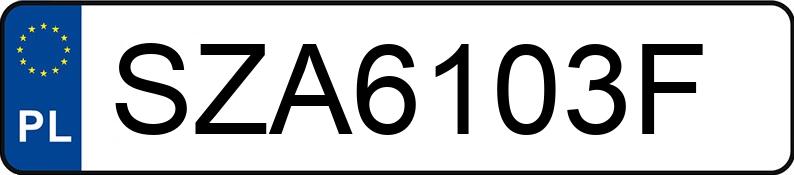 Numer rejestracyjny SZA 6103F posiada BMW 325i Coupe Kat. MR`02 E3 E46 Ci - SZA6103F