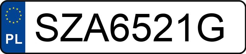 Numer rejestracyjny SZA 6521G posiada MERCEDES-BENZ E 350 CDI - SZA6521G