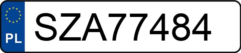 Numer rejestracyjny SZA 77484 posiada BMW 320 D - SZA77484