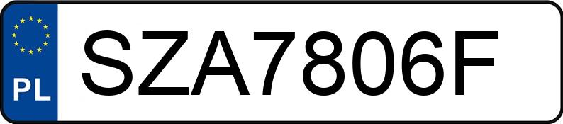 Numer rejestracyjny SZA 7806F posiada BMW 520D - SZA7806F