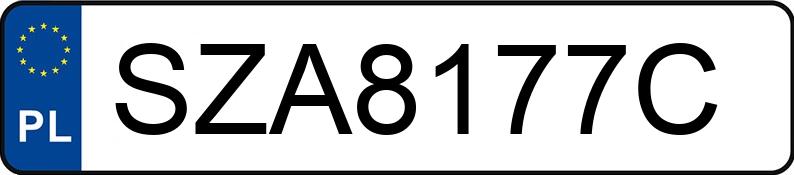 Numer rejestracyjny SZA 8177C posiada OPEL MERIVA - SZA8177C Numer rejestracyjny SZA 8177C posiada OPEL MERIVA - SZA8177C