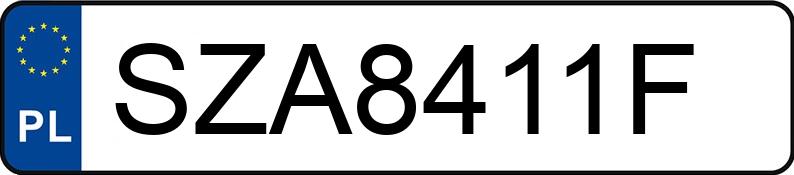 Numer rejestracyjny SZA 8411F posiada OPEL CROSSLAND - SZA8411F