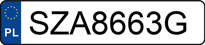 Numer rejestracyjny SZA 8663G posiada AUDI A3 - SZA8663G Numer rejestracyjny SZA 8663G posiada AUDI A3 - SZA8663G