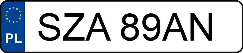 Numer rejestracyjny SZA 89AN posiada SKODA Fabia 1.4 MR`99 E3 Flash - SZA89AN Numer rejestracyjny SZA 89AN posiada SKODA Fabia 1.4 MR`99 E3 Flash - SZA89AN