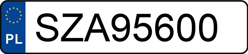 Numer rejestracyjny SZA 95600 posiada AUDI A6 Avant 3.0 TDi MR`11 E5 4G A6 Avant 3.0 TDi MR`11 E5 4G - SZA95600