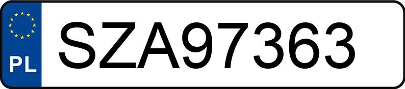 Numer rejestracyjny SZA 97363 posiada MITSUBISHI Colt 1.3 MR`04 E3 Inform - SZA97363