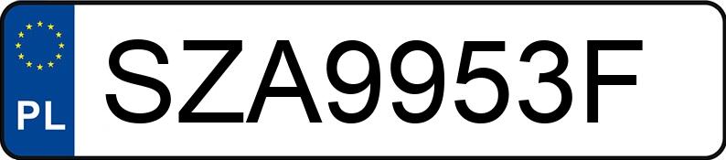 Numer rejestracyjny SZA 9953F posiada BMW 320 - SZA9953F Numer rejestracyjny SZA 9953F posiada BMW 320 - SZA9953F