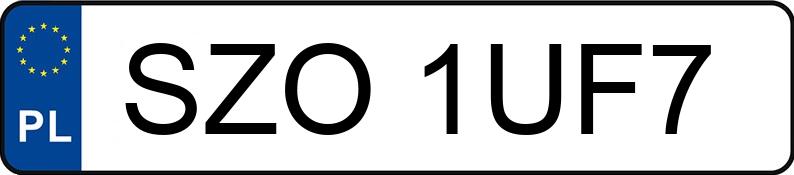 Numer rejestracyjny SZO 1UF7 posiada VOLKSWAGEN Golf V 1.4 MR`03 E4 Trendline - SZO1UF7 Numer rejestracyjny SZO 1UF7 posiada VOLKSWAGEN Golf V 1.4 MR`03 E4 Trendline - SZO1UF7
