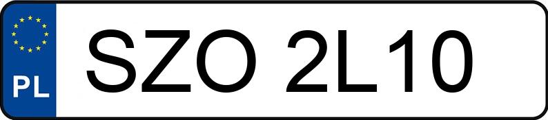 Numer rejestracyjny SZO 2L10 posiada PEUGEOT 207 SW HDI MR`07 E4 Presence 90 - SZO2L10