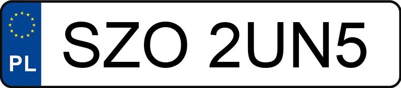 Numer rejestracyjny SZO 2UN5 posiada SEAT LEON - SZO2UN5