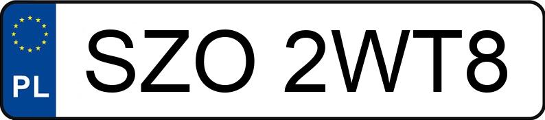 Numer rejestracyjny SZO 2WT8 posiada BMW 320i MR`04 E4 E90 320i MR`04 E4 E90 - SZO2WT8