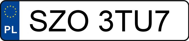 Numer rejestracyjny SZO 3TU7 posiada CHRYSLER Town & Country 4.0 Kat. MR`08 E4 Limited Aut. - SZO3TU7