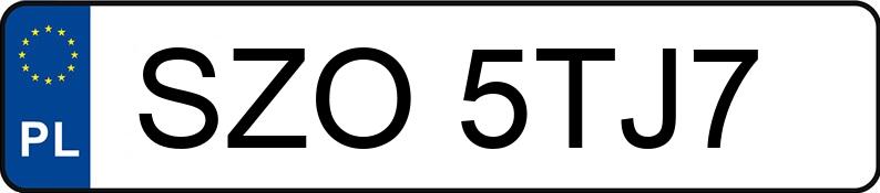 Numer rejestracyjny SZO 5TJ7 posiada BMW 318i Kat. MR`01 E3 E46 318i Kat. MR`01 E3 E46 - SZO5TJ7