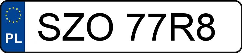 Numer rejestracyjny SZO 77R8 posiada BMW 318D - SZO77R8 Numer rejestracyjny SZO 77R8 posiada BMW 318D - SZO77R8