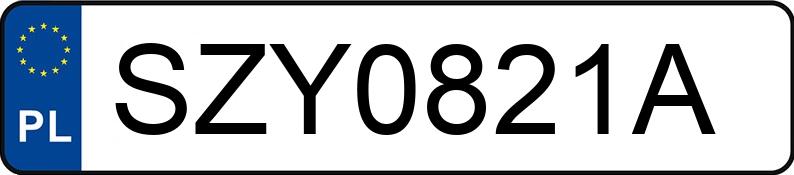 Numer rejestracyjny SZY 0821A posiada MERCEDES-BENZ SPRINTER - SZY0821A Numer rejestracyjny SZY 0821A posiada MERCEDES-BENZ SPRINTER - SZY0821A