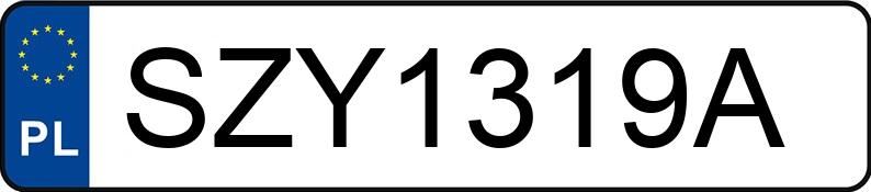 Numer rejestracyjny SZY 1319A posiada VOLVO XC 70 - SZY1319A Numer rejestracyjny SZY 1319A posiada VOLVO XC 70 - SZY1319A