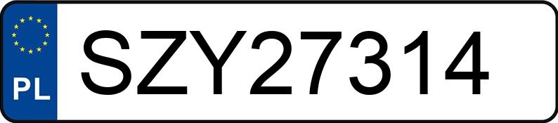 Numer rejestracyjny SZY 27314 posiada SEAT Ibiza 1.4 TDI MR`09 E4 Reference - SZY27314 Numer rejestracyjny SZY 27314 posiada SEAT Ibiza 1.4 TDI MR`09 E4 Reference - SZY27314