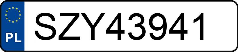 Numer rejestracyjny SZY 43941 posiada FIAT Croma 1.8 16V MR`08 E4 Dynamic - SZY43941 Numer rejestracyjny SZY 43941 posiada FIAT Croma 1.8 16V MR`08 E4 Dynamic - SZY43941