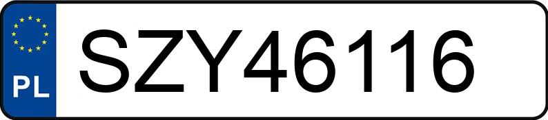 Numer rejestracyjny SZY 46116 posiada CITROEN JUMPER - SZY46116 Numer rejestracyjny SZY 46116 posiada CITROEN JUMPER - SZY46116