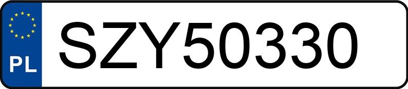 Numer rejestracyjny SZY 50330 posiada AUDI A4 - SZY50330