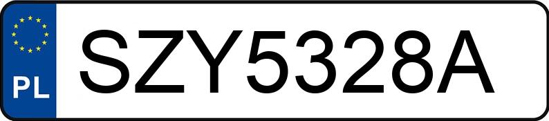 Numer rejestracyjny SZY 5328A posiada SEAT IBIZA - SZY5328A