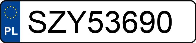 Numer rejestracyjny SZY 53690 posiada BMW 320D - SZY53690 Numer rejestracyjny SZY 53690 posiada BMW 320D - SZY53690
