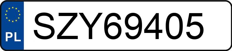 Numer rejestracyjny SZY 69405 posiada RENAULT TWINGO - SZY69405 Numer rejestracyjny SZY 69405 posiada RENAULT TWINGO - SZY69405