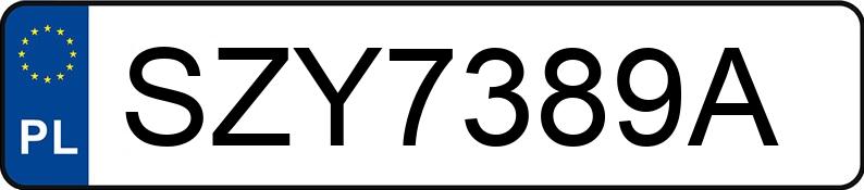 Numer rejestracyjny SZY 7389A posiada VOLVO 940 - SZY7389A Numer rejestracyjny SZY 7389A posiada VOLVO 940 - SZY7389A
