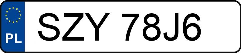 Numer rejestracyjny SZY 78J6 posiada MAZDA PREMACY 1.8 I - SZY78J6 Numer rejestracyjny SZY 78J6 posiada MAZDA PREMACY 1.8 I - SZY78J6