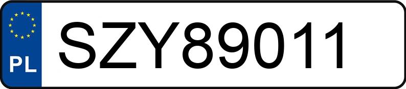 Numer rejestracyjny SZY 89011 posiada ALFA ROMEO GIULIA - SZY89011 Numer rejestracyjny SZY 89011 posiada ALFA ROMEO GIULIA - SZY89011