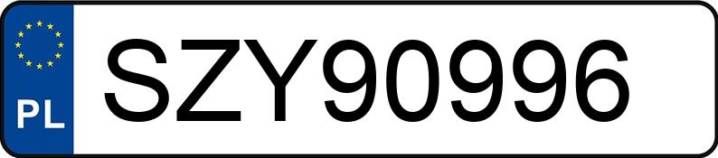 Numer rejestracyjny SZY 90996 posiada VOLVO FH 500 MR`13 E5 20.1t FH 500 - SZY90996