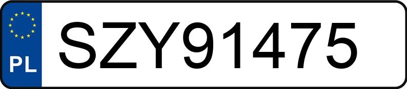 Numer rejestracyjny SZY 91475 posiada RENAULT MEGANE - SZY91475 Numer rejestracyjny SZY 91475 posiada RENAULT MEGANE - SZY91475