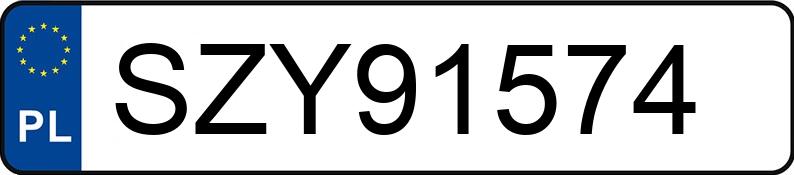 Numer rejestracyjny SZY 91574 posiada SKODA Octavia 1.9 TDI MR`01 E4 Tour - SZY91574