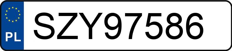 Numer rejestracyjny SZY 97586 posiada FORD TRANSIT - SZY97586 Numer rejestracyjny SZY 97586 posiada FORD TRANSIT - SZY97586