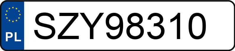 Numer rejestracyjny SZY 98310 posiada VOLKSWAGEN SCIROCCO - SZY98310 Numer rejestracyjny SZY 98310 posiada VOLKSWAGEN SCIROCCO - SZY98310