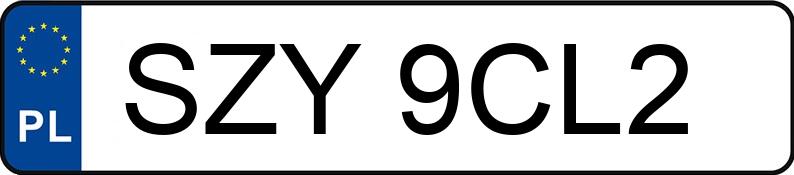 Numer rejestracyjny SZY 9CL2 posiada OPEL ASTRA - SZY9CL2 Numer rejestracyjny SZY 9CL2 posiada OPEL ASTRA - SZY9CL2