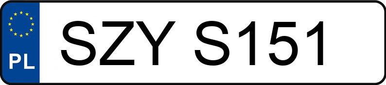 Numer rejestracyjny SZY S151 posiada MERCEDES-BENZ 190 2.0 - SZYS151 Numer rejestracyjny SZY S151 posiada MERCEDES-BENZ 190 2.0 - SZYS151