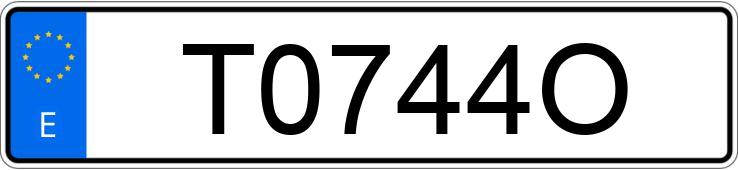Numer rejestracyjny T0744O posiada SANTANA LAND ROVER