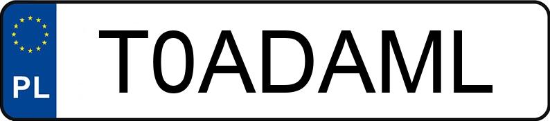 Numer rejestracyjny T0ADAML posiada RENAULT MEGANE Numer rejestracyjny T0ADAML posiada RENAULT MEGANE