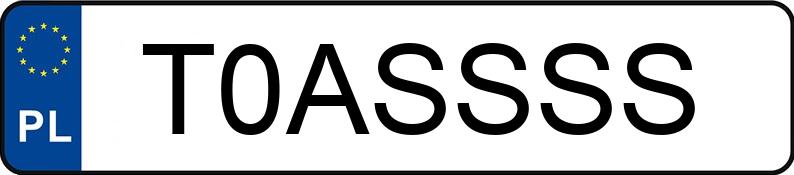 Numer rejestracyjny T0ASSSS posiada AUDI RS7 Sportback Quattro 4.0 TFSI MR`15 E6 4G Tiptronic