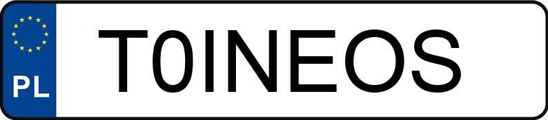 Numer rejestracyjny T0INEOS posiada INEOS Grenadier TD MR`23 E6 Grenadier TD MR`23 E6