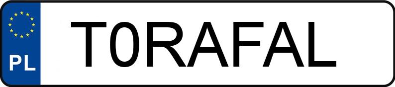 Numer rejestracyjny T0RAFAL posiada MZ/MUZ Enduro ES 250 Trophy