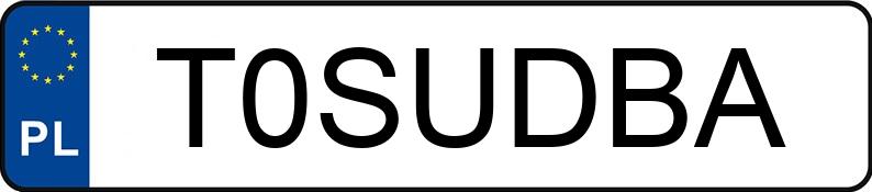 Numer rejestracyjny T0SUDBA posiada AUDI S6 Quattro 4.0 TFSI MR`15 E6 4G S tronic