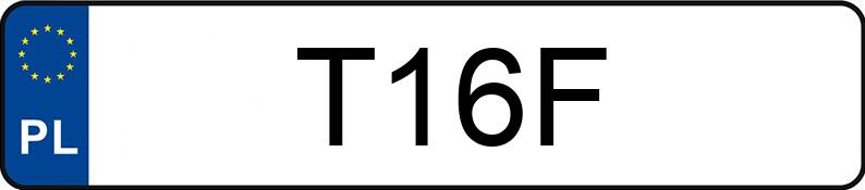 Numer rejestracyjny T16F posiada BMW 740I Numer rejestracyjny T16F posiada BMW 740I